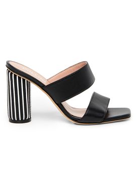 Pollini Women's Sunset 85MM Leather Sandals