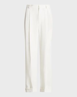 Polo Ralph Lauren Bacall Satin Pants