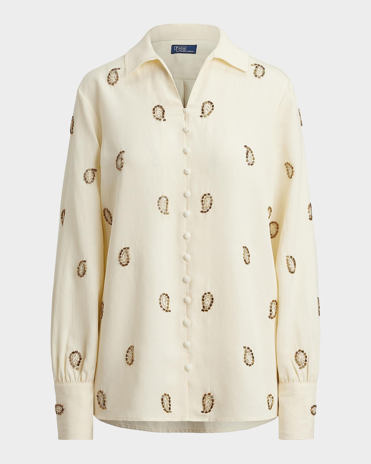 Polo Ralph Lauren Beaded Paisley Top