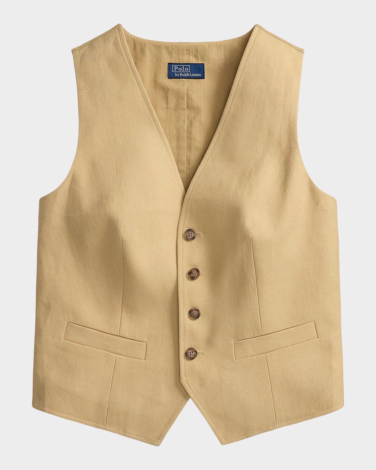 Polo Ralph Lauren Blava Hemp and Cotton Voile Vest