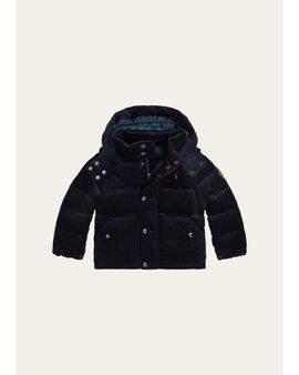 Polo Ralph Lauren Boy's Convertible Corduroy Bomber Jacket
