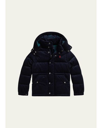 Polo Ralph Lauren Boy's Convertible Hooded Down Jacket