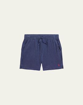 Polo Ralph Lauren Boy's Cotton-Blend Drawstring Shorts