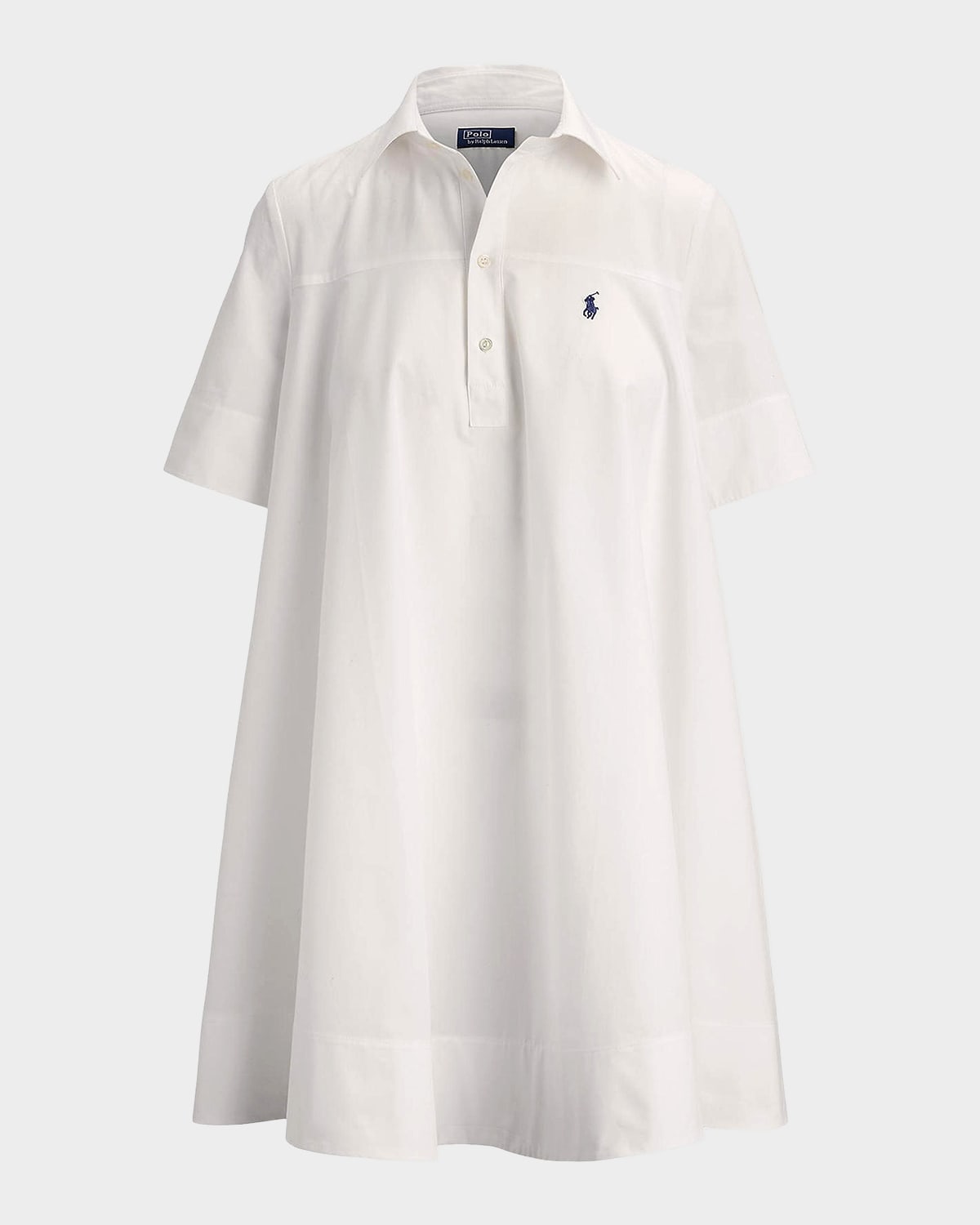 Polo Ralph Lauren Cotton A-Line Mini Shirtdress