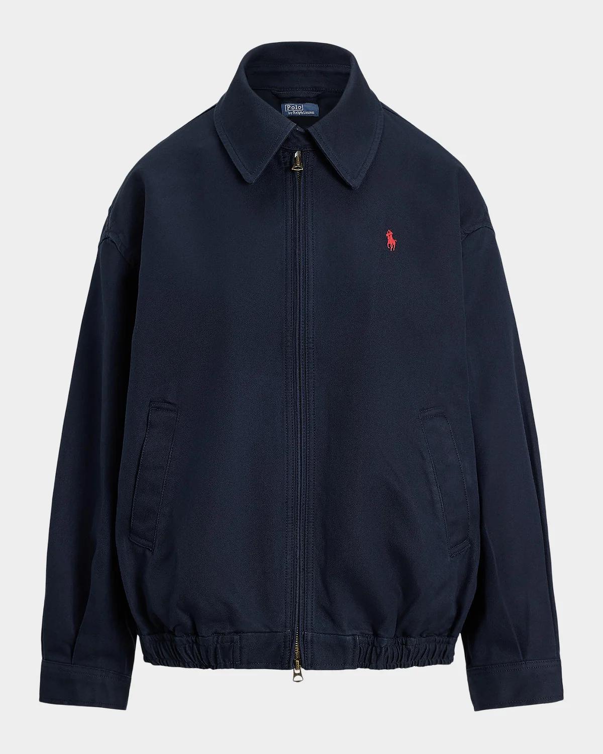 Polo Ralph Lauren Double-Faced Cotton Bomber Jacket