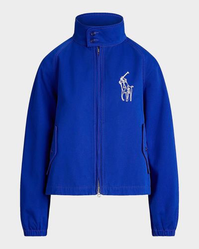Polo Ralph Lauren Embroidered Cotton Twill Jacket