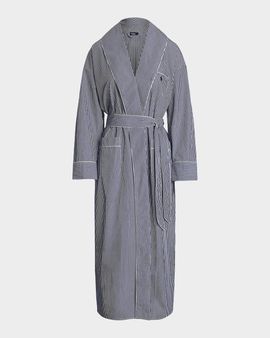 Polo Ralph Lauren Heritage Cotton Wrap Robe