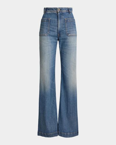Polo Ralph Lauren High-Rise Boot-Cut Jeans