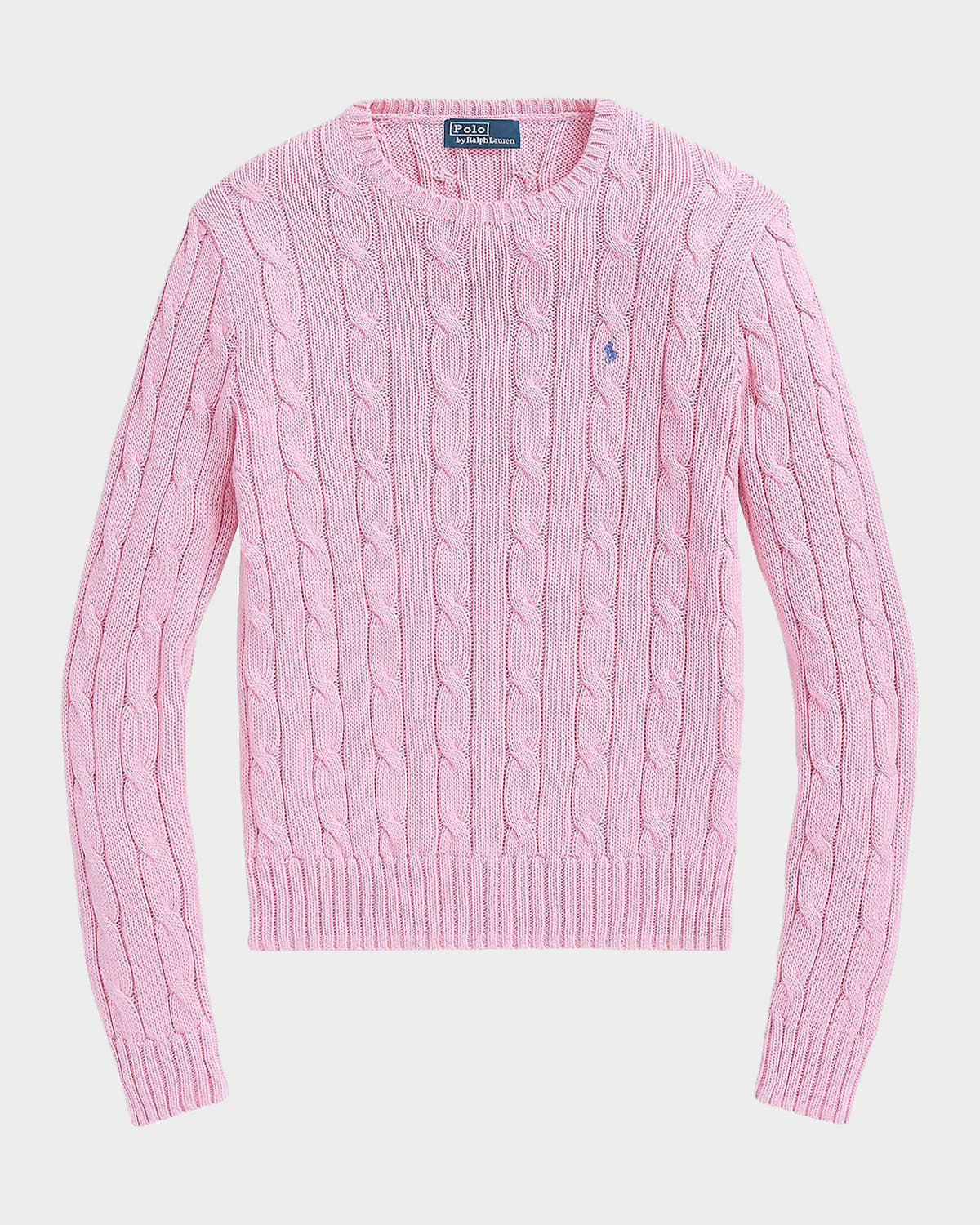 Polo Ralph Lauren Julianna Cable-Knit Cotton Sweater