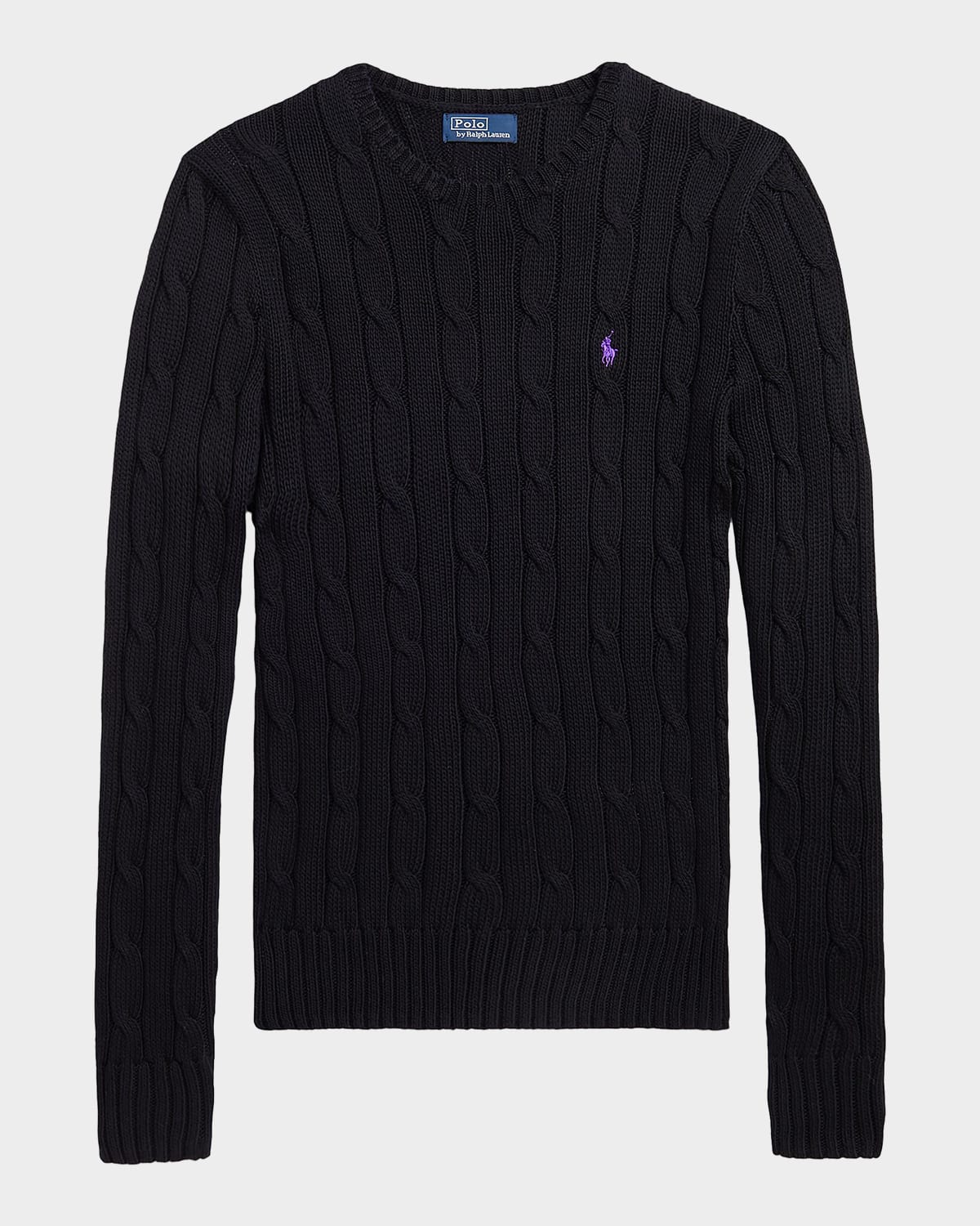 Polo Ralph Lauren Julianna Cable-Knit Pima Cotton Sweater