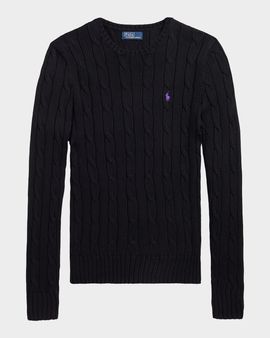 Polo Ralph Lauren Julianna Cable-Knit Pima Cotton Sweater