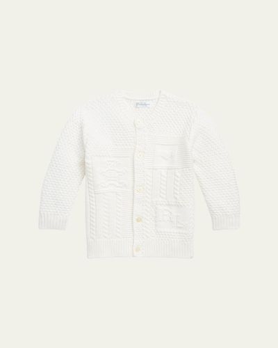 Polo Ralph Lauren Kid's Cardigan W/ Bear Intarsia