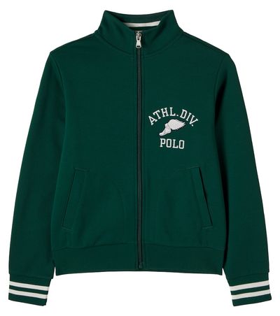 Polo Ralph Lauren Kids Polo Ralph Lauren Kids Embroidered cotton-blend sweatshirt