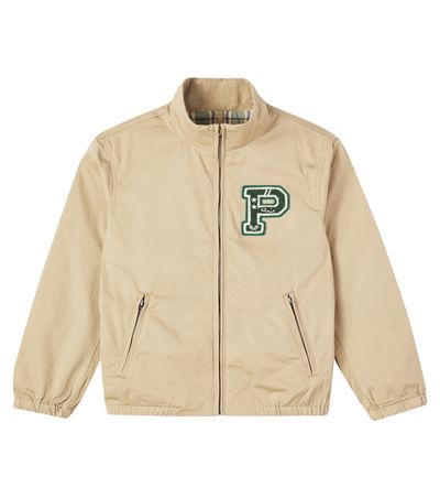 Polo Ralph Lauren Kids Polo Ralph Lauren Kids Patch-appliqué cotton twill jacket