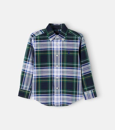 Polo Ralph Lauren Kids Polo Ralph Lauren Kids Plaid cotton shirt