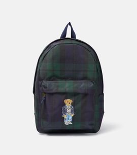 Polo Ralph Lauren Kids Polo Ralph Lauren Kids Polo Bear checked backpack