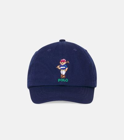 Polo Ralph Lauren Kids Polo Ralph Lauren Kids Polo Bear cotton baseball cap