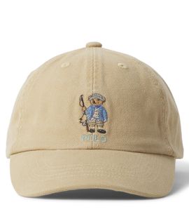 Polo Ralph Lauren Kids Polo Ralph Lauren Kids Polo Bear cotton twill baseball cap