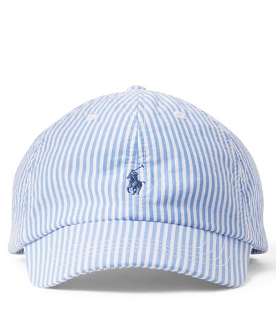 Polo Ralph Lauren Kids Polo Ralph Lauren Kids Striped cotton baseball cap
