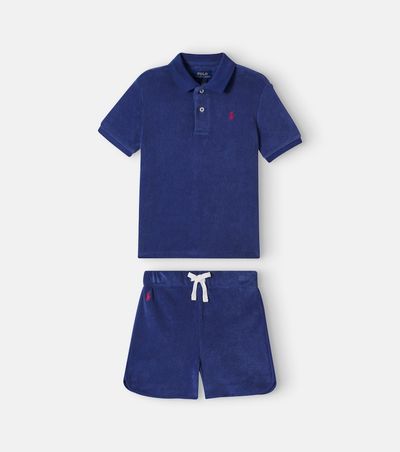 Polo Ralph Lauren Kids Polo Ralph Lauren Kids Terry polo shirt and shorts set