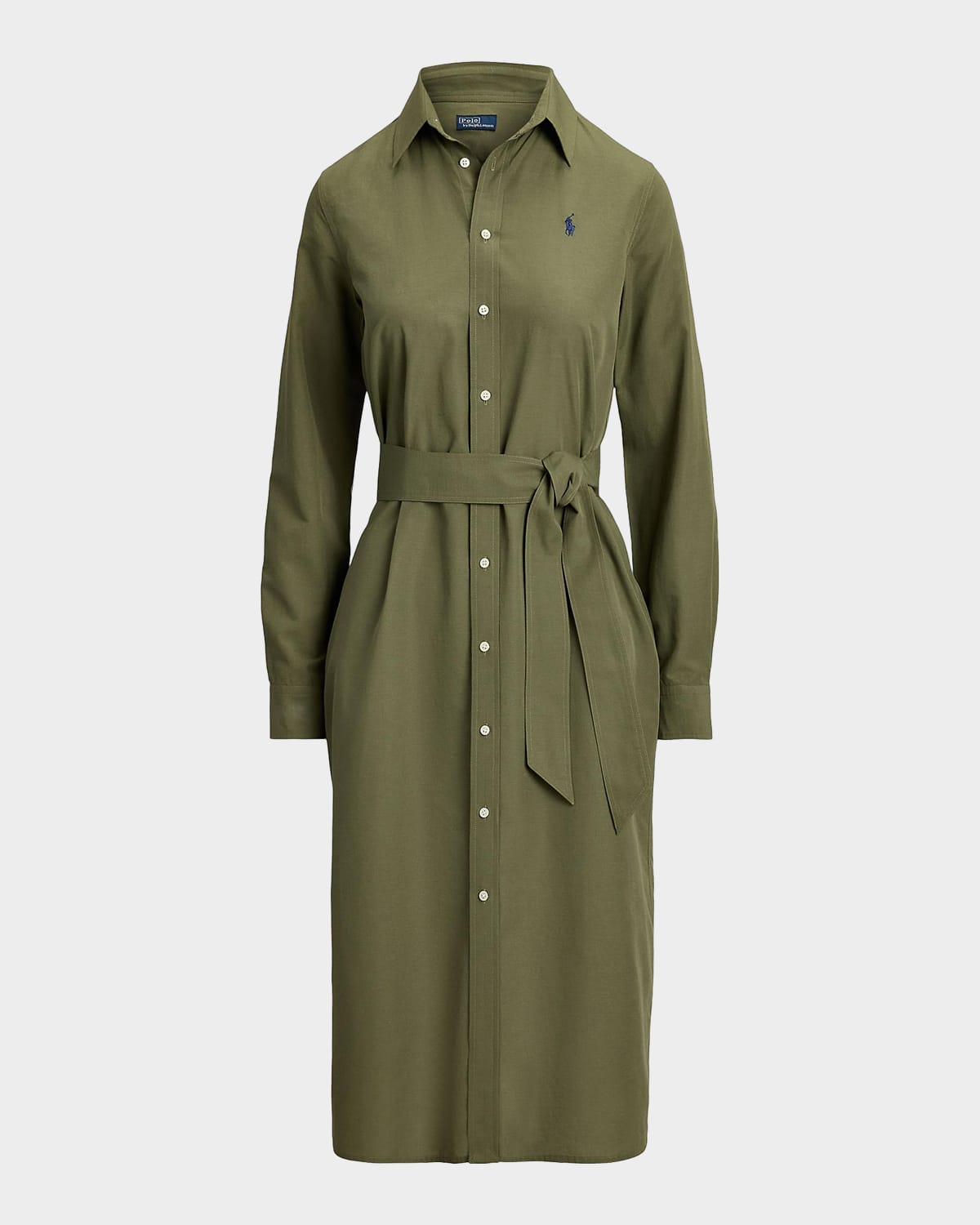 Polo Ralph Lauren Kingsley Cotton-Linen Shirtdress