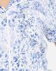 Polo Ralph Lauren Lauren by Ralph Lauren button through short pajama set in blue floral-Pink - 4