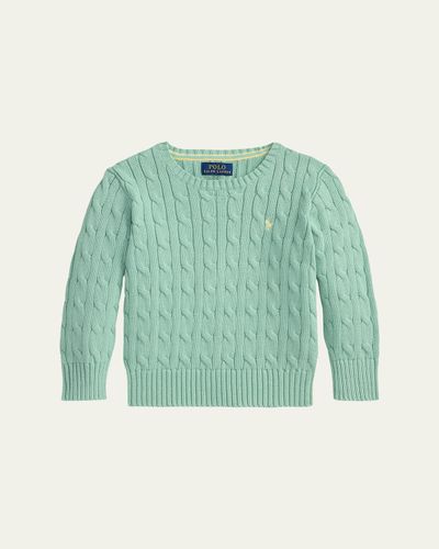 Polo Ralph Lauren Little Boy's & Boy's Cable-Knit Cotton Sweater