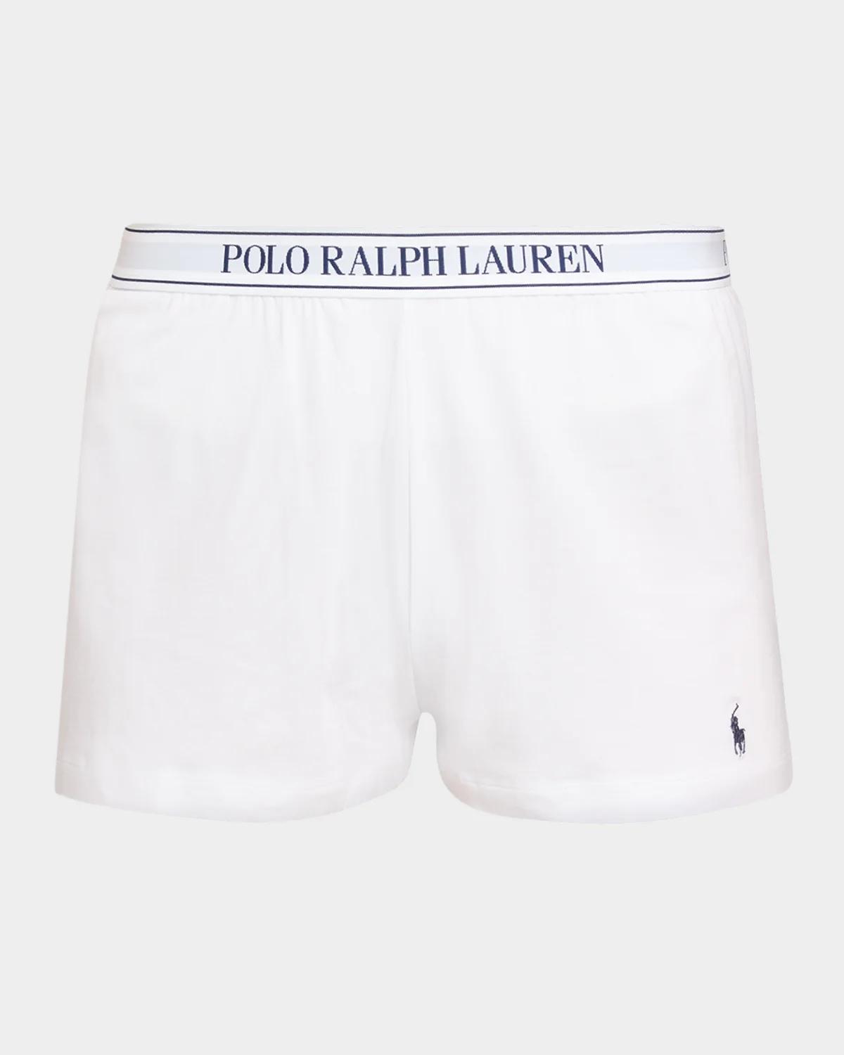 Polo Ralph Lauren Logo Cotton-Blend Sleep Shorts
