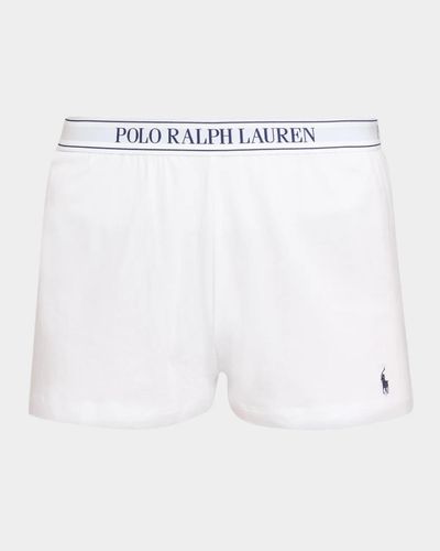 Polo Ralph Lauren Logo Cotton-Blend Sleep Shorts