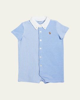 Polo Ralph Lauren Oxford Mesh Fun One-Piece Shortalls