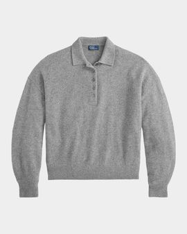 Polo Ralph Lauren Polo-Collar Cashmere Sweater