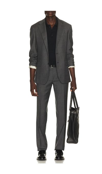 Polo Ralph Lauren Polo Ralph Lauren 2-buton Single Breasted Sharkskin 2-piece Suit
