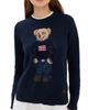 Polo Ralph Lauren Polo Ralph Lauren American Flag Bear Sweater Navy Multi XL - 1