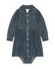 Polo Ralph Lauren Polo Ralph Lauren Baby Shirred Denim Shirtdress - 1
