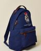 Polo Ralph Lauren Polo Ralph Lauren Bear Logo Canvas Backpack in Newport Navy, Men's at Urban Outfitters - 2