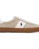 Polo Ralph Lauren Polo Ralph Lauren Beige & White Court VLC PP Sneakers - 1