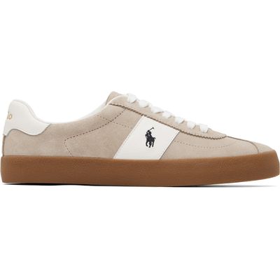Polo Ralph Lauren Polo Ralph Lauren Beige & White Court VLC PP Sneakers