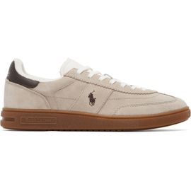 Polo Ralph Lauren Polo Ralph Lauren Beige Bedford Suede Sneakers