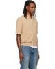 Polo Ralph Lauren Polo Ralph Lauren Beige Short Sleeve Collared Sport Shirt - 2