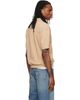 Polo Ralph Lauren Polo Ralph Lauren Beige Short Sleeve Collared Sport Shirt - 3