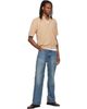 Polo Ralph Lauren Polo Ralph Lauren Beige Short Sleeve Collared Sport Shirt - 4