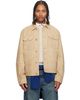 Polo Ralph Lauren Polo Ralph Lauren Beige 'The Ashdale' Suede Jacket - 1