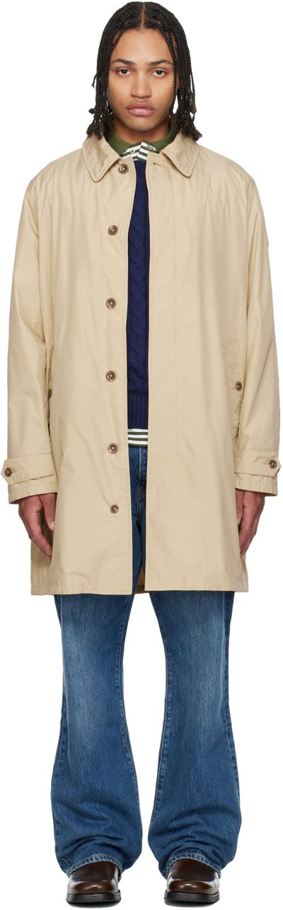 Polo Ralph Lauren Polo Ralph Lauren Beige Windbreaker Coat