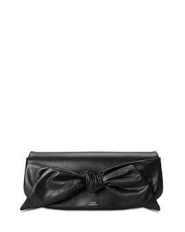 Polo Ralph Lauren Polo Ralph Lauren Bellport Leather Bow Long-Flap Clutch