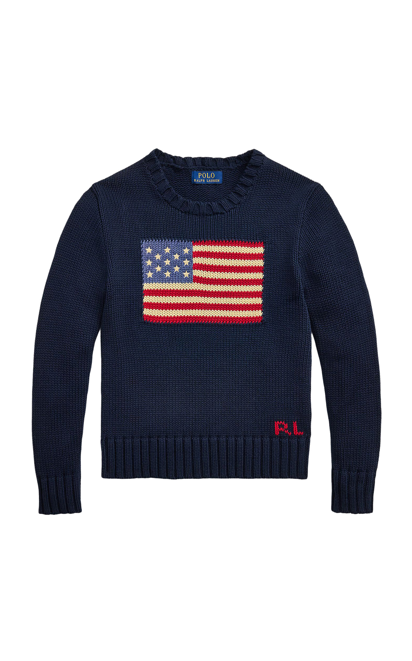 POLO RALPH LAUREN - Big Boy The Iconic Flag Sweater
