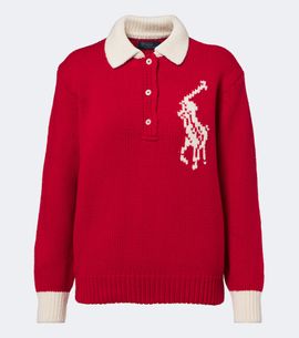 Polo Ralph Lauren Polo Ralph Lauren Big Pony intarsia wool polo sweater
