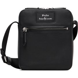 Polo Ralph Lauren Polo Ralph Lauren Black Leather Crossbody Bag