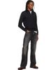 Polo Ralph Lauren Polo Ralph Lauren Black Luxury Jersey Quarter-Zip Pullover Sweater - 4
