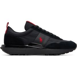 Polo Ralph Lauren Polo Ralph Lauren Black Train 89 Suede & Oxford Sneakers