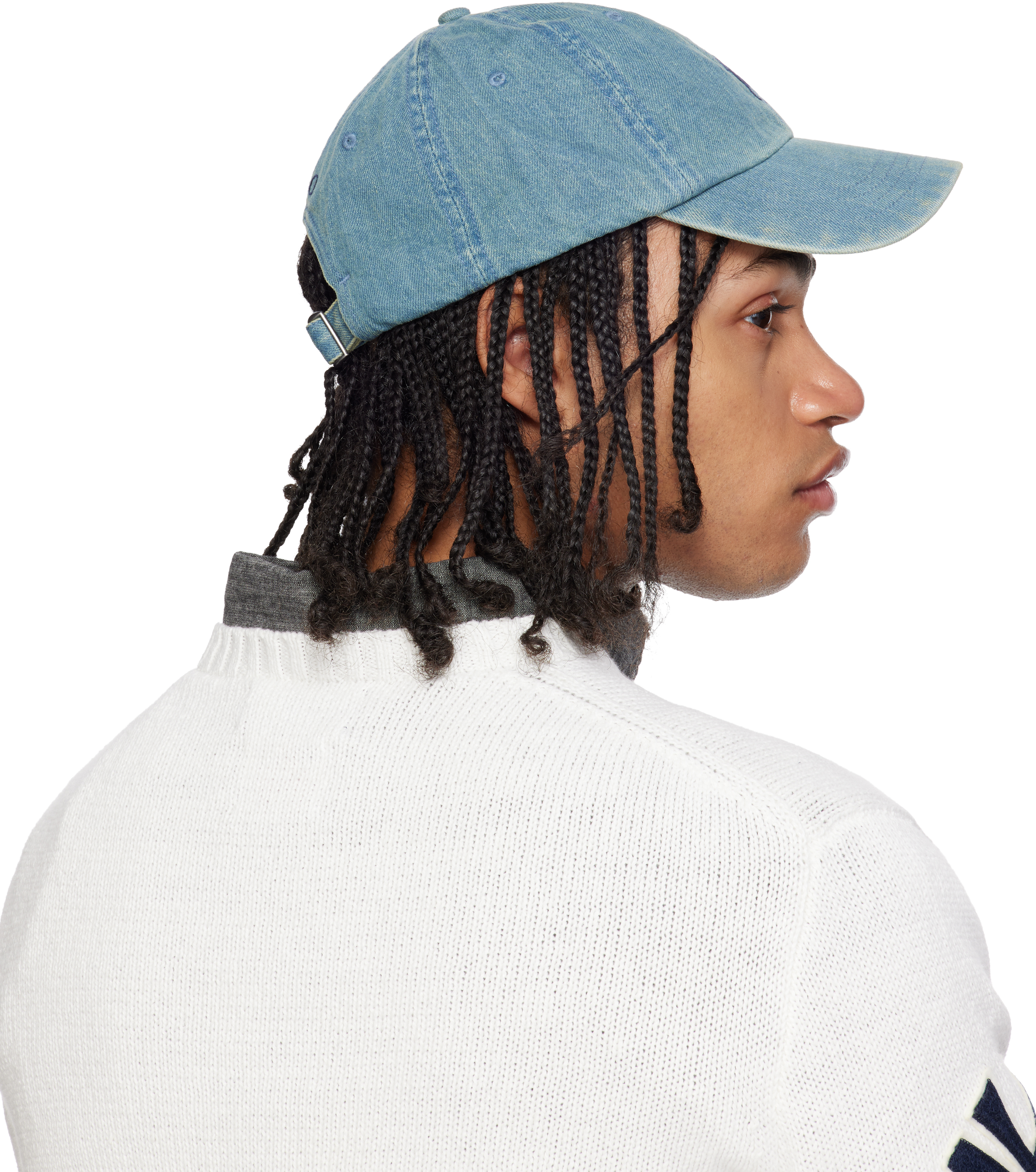 Polo Ralph Lauren Indigo Linen Floral Ball Cap Men main image 3